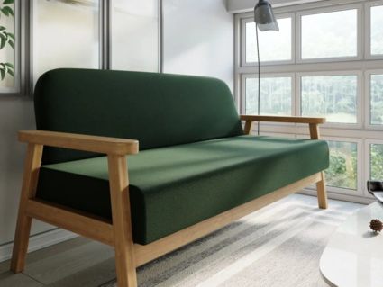 Диван Арско Флори Мини двухместный зеленый