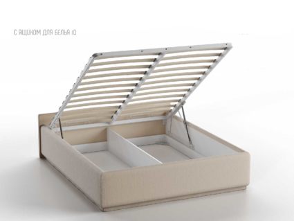 Кровать Nuvola Alba Velutto 22 (с подъемным механизмом) 200х200