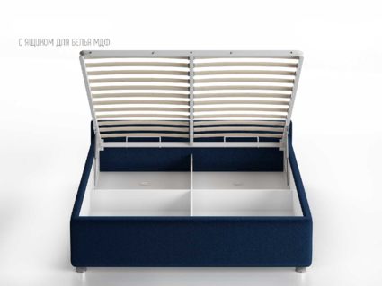 Кровать Nuvola Alba Velutto 26 (с подъемным механизмом) 200х200