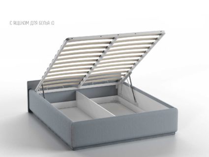 Кровать Nuvola Alba Velutto 32 (с подъемным механизмом) 140х190