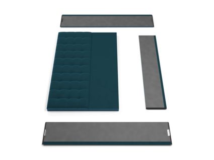 Кровать Lonax Аврора велюр Dolly-3 160х200