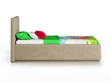 Кровать Nuvola Bianco Bravo cream (с подъемным механизмом) 120х200