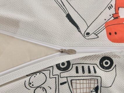 Комплект постельного белья Софи де Марко Диноленд (синий) 1,5-спальный