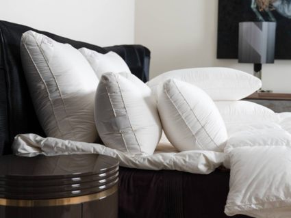 Подушка German Grass King Down Grass трехкамерная 3D с бортиком средняя 50х70