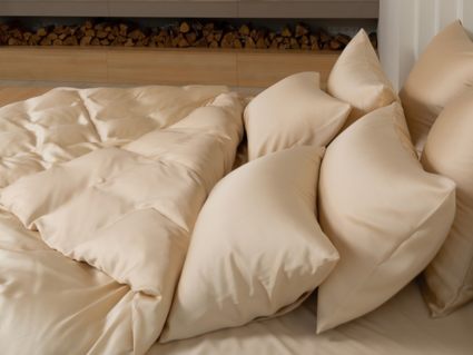 Простыня German Grass Vanilla Brilliant Grass на резинке 180х200