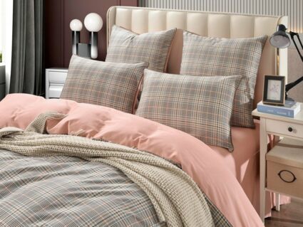 Комплект постельного белья Софи де Марко Лавр (розовый) Семейный