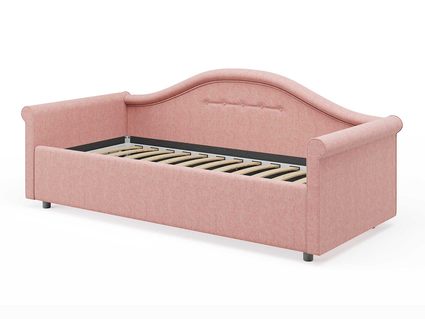 Кровать Сонум Maria Экокожа Белая (с подъемным механизмом) 120х200