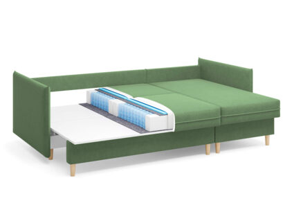 Диван Сонум Rain угловой Эвита Голубой Длина 240 см