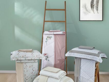 Комплект постельного белья Асабелла с двумя летними одеялами 2119-2OSP 2-спальный