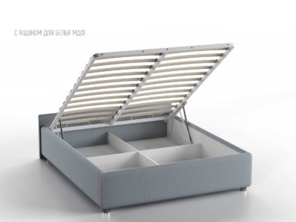 Кровать Nuvola Alba Velutto 32 (с подъемным механизмом) 140х190