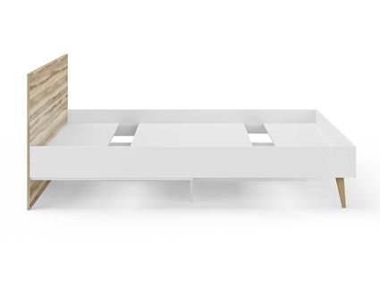 Кровать Сонум Ines Ясень ориноко + белый 200х200