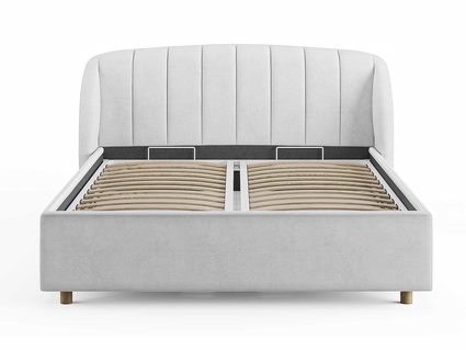 Кровать Сонум Valencia Экокожа Белый (с подъемным механизмом) 160х190