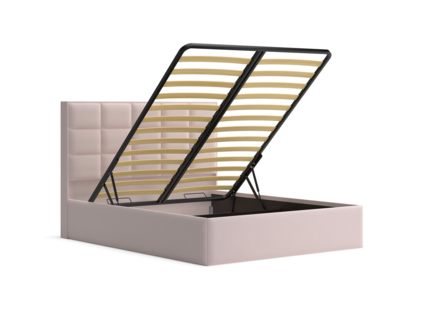 Кровать Lonax Адель велюр Dolly-3 (с подъемным механизмом) 140х195