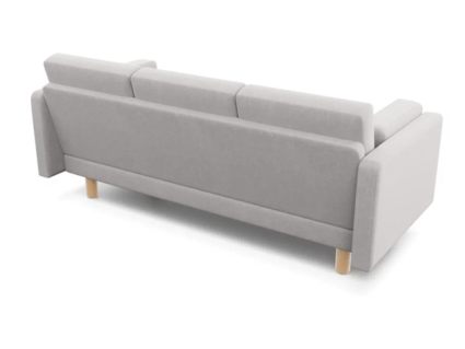 Диван Арско Ингвар Б трехместный светло-серый