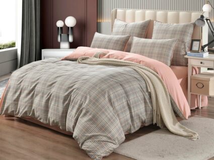 Комплект постельного белья Софи де Марко Лавр (розовый) Семейный