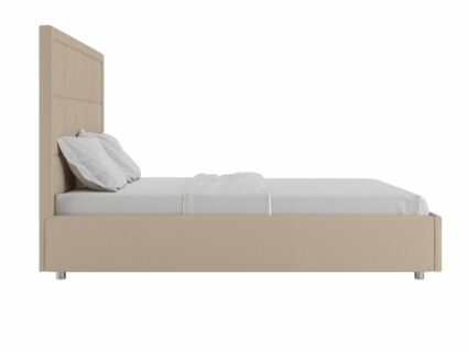 Кровать Димакс Испаньола с подъемным механизмом 90х200 экокожа Nitro Beige уцененная 90х200