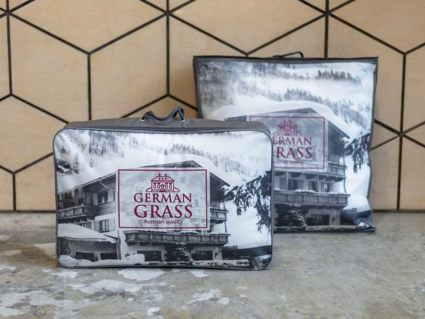 Подушка German Grass Silk Down Grass средняя 50х70