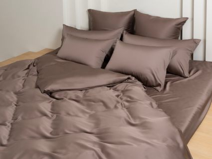 Простыня German Grass Havana Brown Brilliant Grass на резинке 180х200