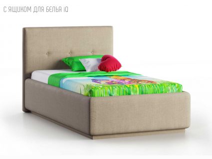 Кровать Nuvola Bianco Bravo cream (с подъемным механизмом) 120х200