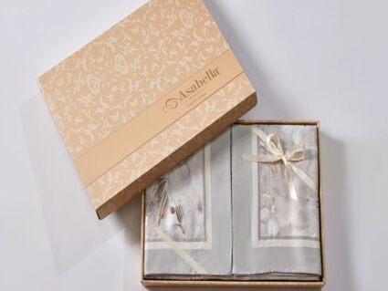 Комплект постельного белья Асабелла 2238 Евро