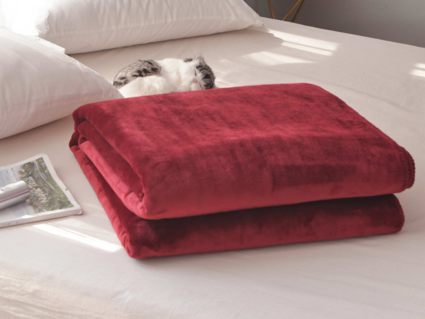 Плед Софи де Марко София (бордо) 220х240