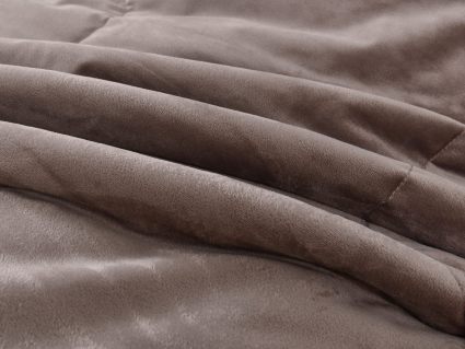 Комплект постельного белья Софи де Марко Энрике (кофе) с одеялом Семейный