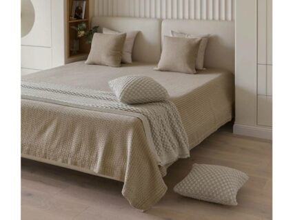 Покрывало Luxberry VEGAN бежевое 240х260