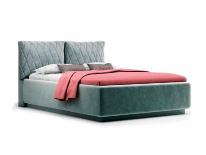 Кровать Nuvola Celeste Velutto 32 (с подъемным механизмом) 276