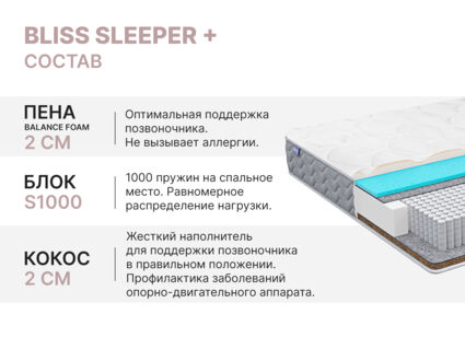 Матрас Димакс Bliss Sleeper + 180х195