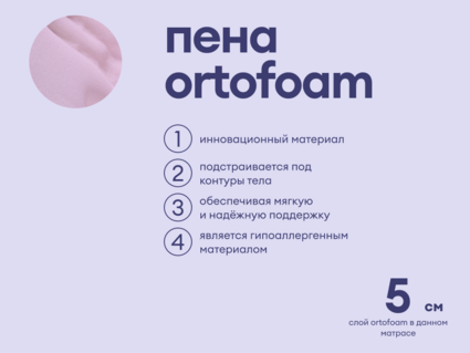 Матрас Базилик Бэби Дрим 60х200