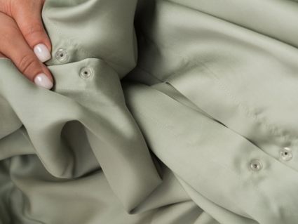 Комплект постельного белья German Grass Olive Brilliant Grass Семейный