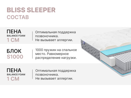 Матрас Димакс Bliss Sleeper 120х185