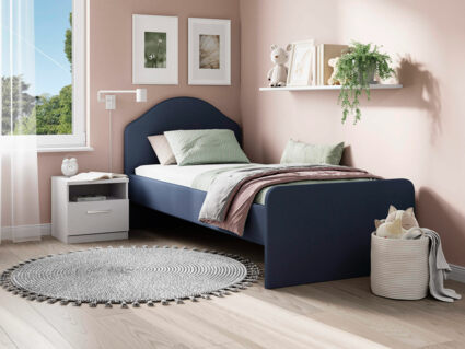 Кровать Сонум Emma Кашемир серый 140х200