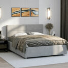 Кровать Nuvola Olivia 2.0 Bravo cream (с подъемным механизмом) 120х190