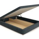 Кровать Mr.Mattress Flip Box велюр Grey (с подъемным механизмом) 180х200