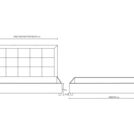 Кровать Димакс Испаньола Нуар с подъемным механизмом 180х200