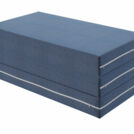 Футон DreamLine Eco (рогожка синяя) 140х190