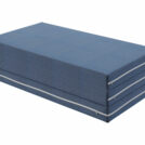 Футон DreamLine Classik (рогожка синяя) 150х200