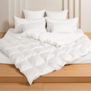 Простыня German Grass Arctic White Brilliant Grass классическая 240х260
