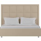 Кровать Димакс Испаньола с подъемным механизмом 90х200 экокожа Nitro Beige уцененная 90х200